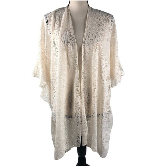 NWT Mudd Crochet Beach Cover up OS - Picture 2 of 6